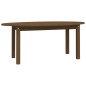 vidaXL Couchtisch Honigbraun 110x55x45 cm Massivholz Kiefer vidaXL Couchtisch Honigbraun 110x55x45 cm Massivholz Kiefer