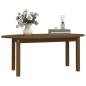 vidaXL Couchtisch Honigbraun 110x55x45 cm Massivholz Kiefer vidaXL Couchtisch Honigbraun 110x55x45 cm Massivholz Kiefer