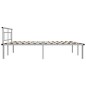 vidaXL Bettgestell Grau Metall 180x200 cm vidaXL Bettgestell Grau Metall 180x200 cm