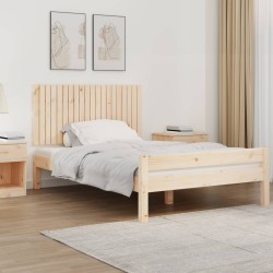 vidaXL Wand-Kopfteil 127,5x3x60 cm Massivholz Kiefer