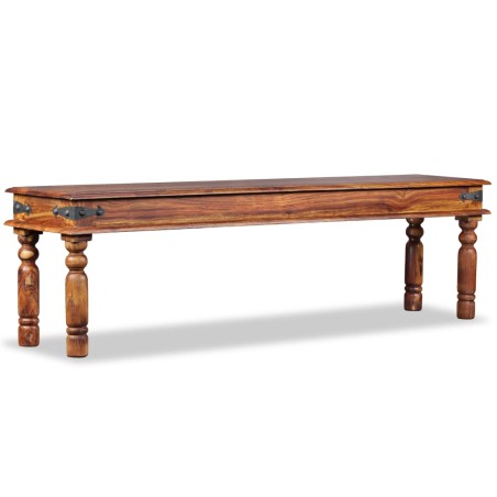 Parkbank Massivholz 160x35x45 cm