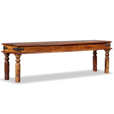 Parkbank Massivholz 160x35x45 cm