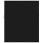 vidaXL 2-tlg. Badmöbel-Set Schwarz Holzwerkstoff vidaXL 2-tlg. Badmöbel-Set Schwarz Holzwerkstoff
