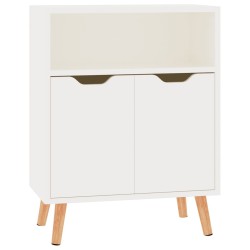 vidaXL Sideboard Hochglanz-Weiß 60x30x72 cm Holzwerkstoff