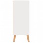 vidaXL Sideboard Hochglanz-Weiß 60x30x72 cm Holzwerkstoff vidaXL Sideboard Hochglanz-Weiß 60x30x72 cm Holzwerkstoff