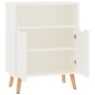 vidaXL Sideboard Hochglanz-Weiß 60x30x72 cm Holzwerkstoff vidaXL Sideboard Hochglanz-Weiß 60x30x72 cm Holzwerkstoff