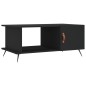 vidaXL Couchtisch Schwarz 90x50x40 cm Holzwerkstoff vidaXL Couchtisch Schwarz 90x50x40 cm Holzwerkstoff