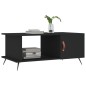 vidaXL Couchtisch Schwarz 90x50x40 cm Holzwerkstoff vidaXL Couchtisch Schwarz 90x50x40 cm Holzwerkstoff