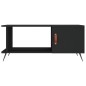 vidaXL Couchtisch Schwarz 90x50x40 cm Holzwerkstoff vidaXL Couchtisch Schwarz 90x50x40 cm Holzwerkstoff