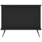 vidaXL Couchtisch Schwarz 90x50x40 cm Holzwerkstoff vidaXL Couchtisch Schwarz 90x50x40 cm Holzwerkstoff