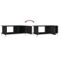 vidaXL Couchtisch Schwarz 90x50x40 cm Holzwerkstoff vidaXL Couchtisch Schwarz 90x50x40 cm Holzwerkstoff