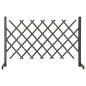 vidaXL Garten-Rankzaun Grau 120x90 cm Massivholz Tanne vidaXL Garten-Rankzaun Grau 120x90 cm Massivholz Tanne
