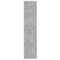 vidaXL Bücherregal/Raumteiler Betongrau 60x30x135 cm Holzwerkstoff vidaXL Bücherregal/Raumteiler Betongrau 60x30x135 cm Holzwerkstoff