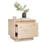 vidaXL Nachttische 2 Stk. 35x34x32 cm Massivholz Kiefer vidaXL Nachttische 2 Stk. 35x34x32 cm Massivholz Kiefer