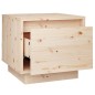 vidaXL Nachttische 2 Stk. 35x34x32 cm Massivholz Kiefer vidaXL Nachttische 2 Stk. 35x34x32 cm Massivholz Kiefer