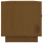 vidaXL TV-Schrank Honigbraun 80x34x35 cm Massivholz Kiefer vidaXL TV-Schrank Honigbraun 80x34x35 cm Massivholz Kiefer