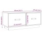 vidaXL TV-Schrank Honigbraun 80x34x35 cm Massivholz Kiefer vidaXL TV-Schrank Honigbraun 80x34x35 cm Massivholz Kiefer