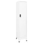 vidaXL Schließfachschrank Weiß 38x45x180 cm Stahl vidaXL Schließfachschrank Weiß 38x45x180 cm Stahl