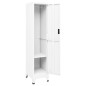 vidaXL Schließfachschrank Weiß 38x45x180 cm Stahl vidaXL Schließfachschrank Weiß 38x45x180 cm Stahl
