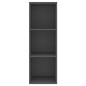 vidaXL TV-Wandschrank Grau 37x37x107 cm Holzwerkstoff vidaXL TV-Wandschrank Grau 37x37x107 cm Holzwerkstoff