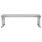 vidaXL Aufsatzboard für Arbeitstisch 120 x 30 x 35 cm Edelstahl vidaXL Aufsatzboard für Arbeitstisch 120 x 30 x 35 cm Edelstahl