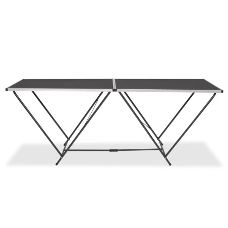 vidaXL Tapeziertisch Klappbar MDF und Aluminium 200×60×78 cm