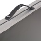 vidaXL Tapeziertisch Klappbar MDF und Aluminium 200×60×78 cm vidaXL Tapeziertisch Klappbar MDF und Aluminium 200×60×78 cm