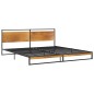 vidaXL Bett Metall 200x200 cm vidaXL Bett Metall 200x200 cm
