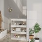 vidaXL Bücherregal/Raumteiler Betongrau 80x30x103 cm Holzwerkstoff vidaXL Bücherregal/Raumteiler Betongrau 80x30x103 cm Holzwerkstoff