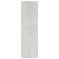 vidaXL Bücherregal/Raumteiler Betongrau 80x30x103 cm Holzwerkstoff vidaXL Bücherregal/Raumteiler Betongrau 80x30x103 cm Holzwerkstoff