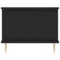 vidaXL Couchtisch Schwarz 90x50x40 cm Holzwerkstoff vidaXL Couchtisch Schwarz 90x50x40 cm Holzwerkstoff