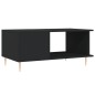 vidaXL Couchtisch Schwarz 90x50x40 cm Holzwerkstoff vidaXL Couchtisch Schwarz 90x50x40 cm Holzwerkstoff