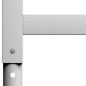 vidaXL Werkbankgestell Verstellbar 2 Stk. Metall 85x(69-95,5) cm Grau vidaXL Werkbankgestell Verstellbar 2 Stk. Metall 85x(69-95,5) cm Grau