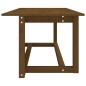 vidaXL Couchtisch Honigbraun 110x55x45 cm Massivholz Kiefer vidaXL Couchtisch Honigbraun 110x55x45 cm Massivholz Kiefer