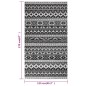 vidaXL Outdoor-Teppich Flachgewebe 115x170 cm Dunkelgrau vidaXL Outdoor-Teppich Flachgewebe 115x170 cm Dunkelgrau