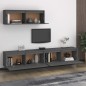 vidaXL TV-Schränke 3 Stk. Grau Massivholz Kiefer vidaXL TV-Schränke 3 Stk. Grau Massivholz Kiefer