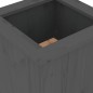 vidaXL Gartenbank mit Pflanzkübeln Grau 184,5x39,5x56,5 cm Kiefernholz vidaXL Gartenbank mit Pflanzkübeln Grau 184,5x39,5x56,5 cm Kiefernholz