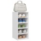 vidaXL Schuhschrank Weiß 31,5x35x70 cm Holzwerkstoff vidaXL Schuhschrank Weiß 31,5x35x70 cm Holzwerkstoff