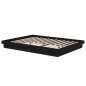 vidaXL Massivholzbett Schwarz 135x190 cm vidaXL Massivholzbett Schwarz 135x190 cm