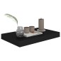 vidaXL Schwebende Wandregale 2 Stk. Schwarz 40x23x3,8cm MDF vidaXL Schwebende Wandregale 2 Stk. Schwarz 40x23x3,8cm MDF