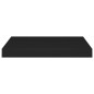 vidaXL Schwebende Wandregale 2 Stk. Schwarz 40x23x3,8cm MDF vidaXL Schwebende Wandregale 2 Stk. Schwarz 40x23x3,8cm MDF