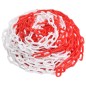 vidaXL Absperrkette Rot und Weiß 100 m Ø4 mm Kunststoff vidaXL Absperrkette Rot und Weiß 100 m Ø4 mm Kunststoff
