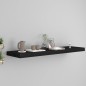 vidaXL Schwebendes Wandregal Schwarz 90x23,5x3,8 cm MDF vidaXL Schwebendes Wandregal Schwarz 90x23,5x3,8 cm MDF