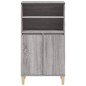 vidaXL Highboard Grau Sonoma 60x36x110 cm Holzwerkstoff vidaXL Highboard Grau Sonoma 60x36x110 cm Holzwerkstoff