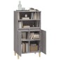 vidaXL Highboard Grau Sonoma 60x36x110 cm Holzwerkstoff vidaXL Highboard Grau Sonoma 60x36x110 cm Holzwerkstoff