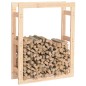 vidaXL Kaminholzregal 80x25x100 cm Massivholz Kiefer vidaXL Kaminholzregal 80x25x100 cm Massivholz Kiefer