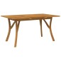 vidaXL Gartentisch 150x90x75 cm Massivholz Akazie vidaXL Gartentisch 150x90x75 cm Massivholz Akazie