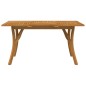 vidaXL Gartentisch 150x90x75 cm Massivholz Akazie vidaXL Gartentisch 150x90x75 cm Massivholz Akazie