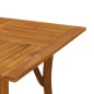 vidaXL Gartentisch 150x90x75 cm Massivholz Akazie vidaXL Gartentisch 150x90x75 cm Massivholz Akazie