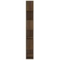 vidaXL Bücherregal/Raumteiler Braun Eichen-Optik 60x24x186 cm vidaXL Bücherregal/Raumteiler Braun Eichen-Optik 60x24x186 cm